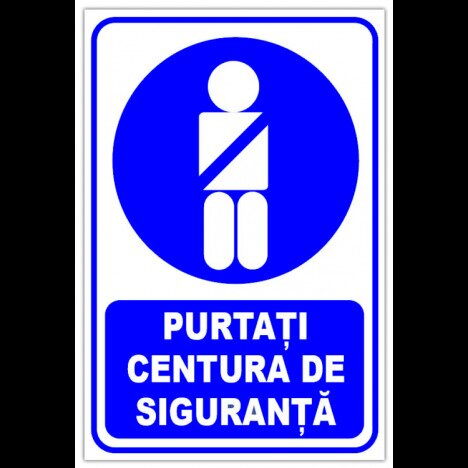 Indicator purtati centura de siguranta